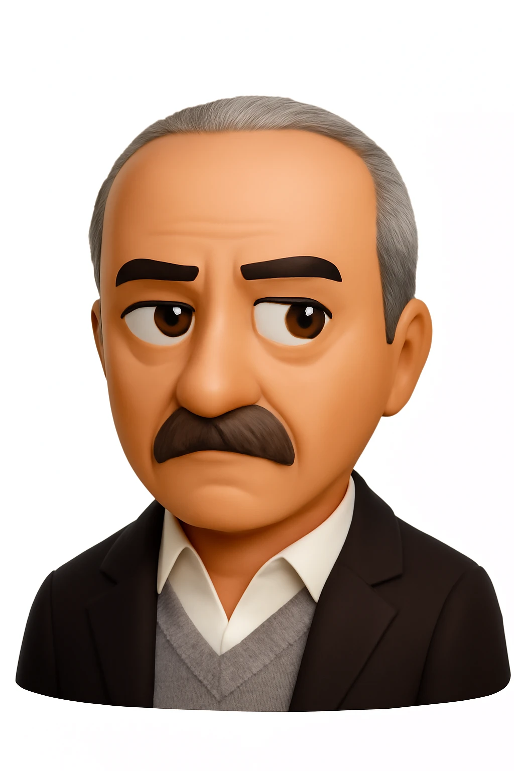 A 3D Apple-style emoji version of the uploaded image, preserving its colors, shapes, textures, and overall design, simplified into emoji form while keeping key details recognizable. Smooth glossy finish, soft shadows, high-quality render, minimal background emoji
