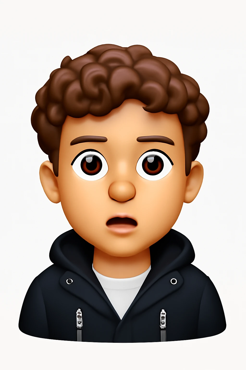 A 3D Apple-style emoji version of the uploaded image, preserving its colors, shapes, textures, and overall design, simplified into emoji form while keeping key details recognizable. Smooth glossy finish, soft shadows, high-quality render, minimal background emoji