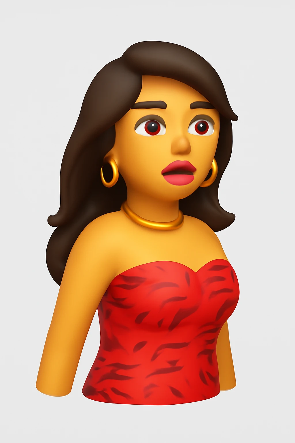 A 3D Apple-style emoji version of the uploaded image, preserving its colors, shapes, textures, and overall design, simplified into emoji form while keeping key details recognizable. Smooth glossy finish, soft shadows, high-quality render, minimal background emoji