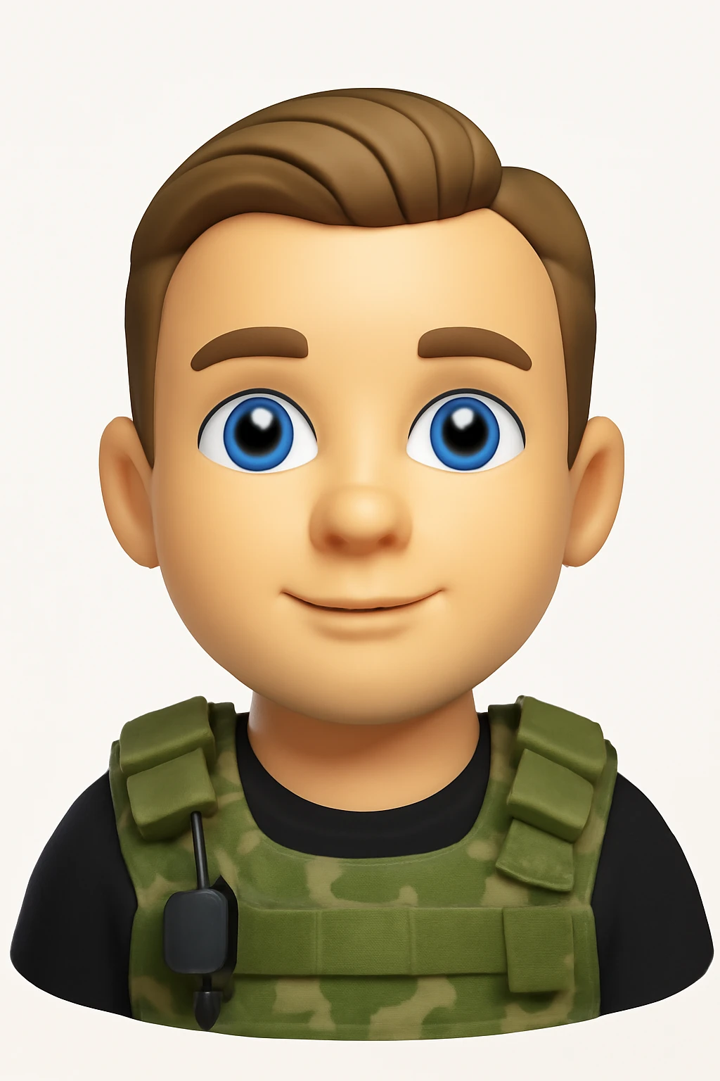 A 3D Apple-style emoji version of the uploaded image, preserving its colors, shapes, textures, and overall design, simplified into emoji form while keeping key details recognizable. Smooth glossy finish, soft shadows, high-quality render, minimal background emoji