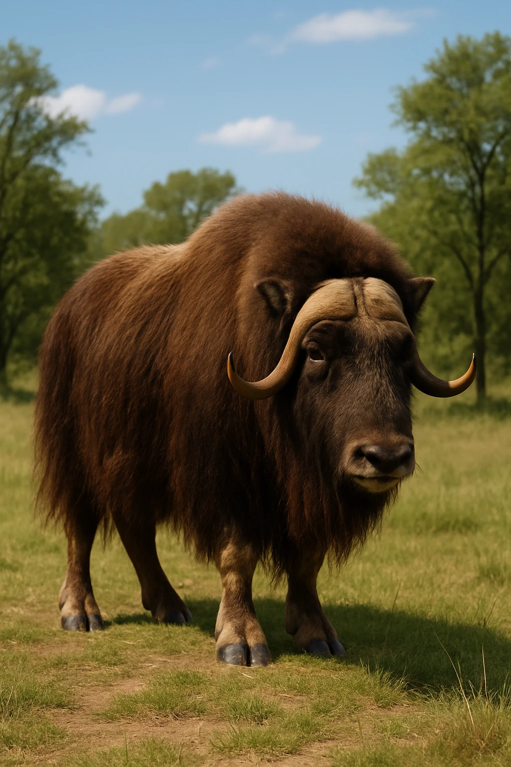 Muskox emoji