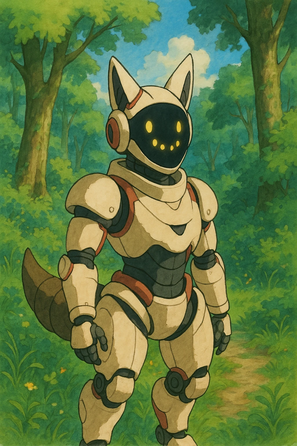 Protogen  emoji