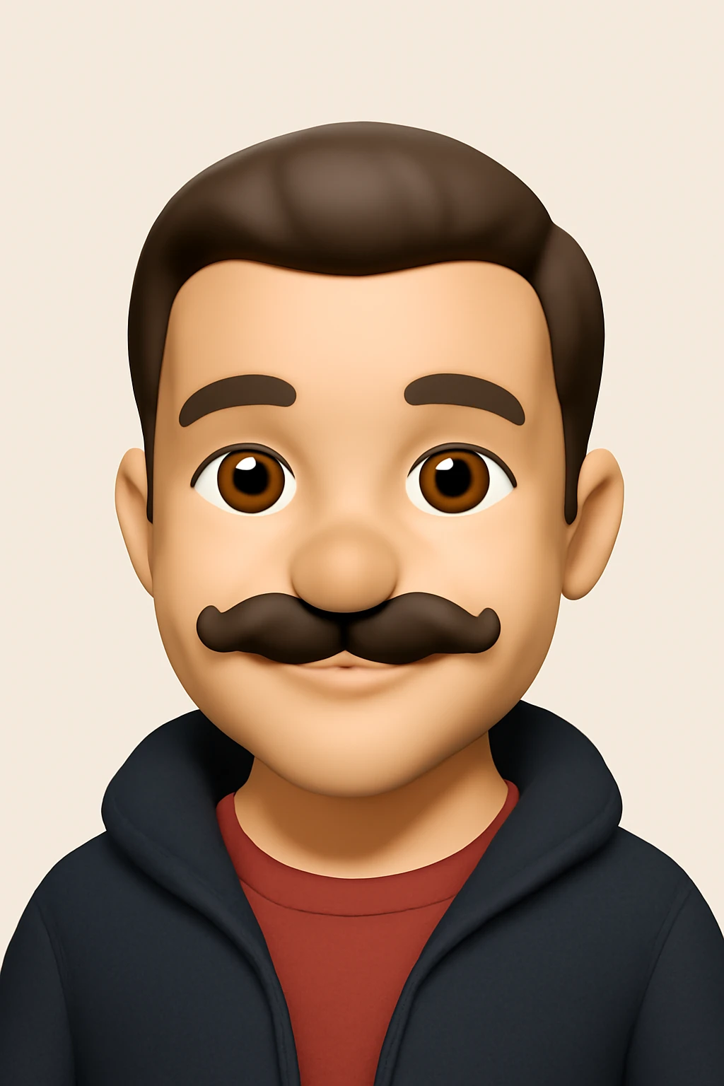 A 3D Apple-style emoji version of the uploaded image, preserving its colors, shapes, textures, and overall design, simplified into emoji form while keeping key details recognizable. Smooth glossy finish, soft shadows, high-quality render, minimal background emoji