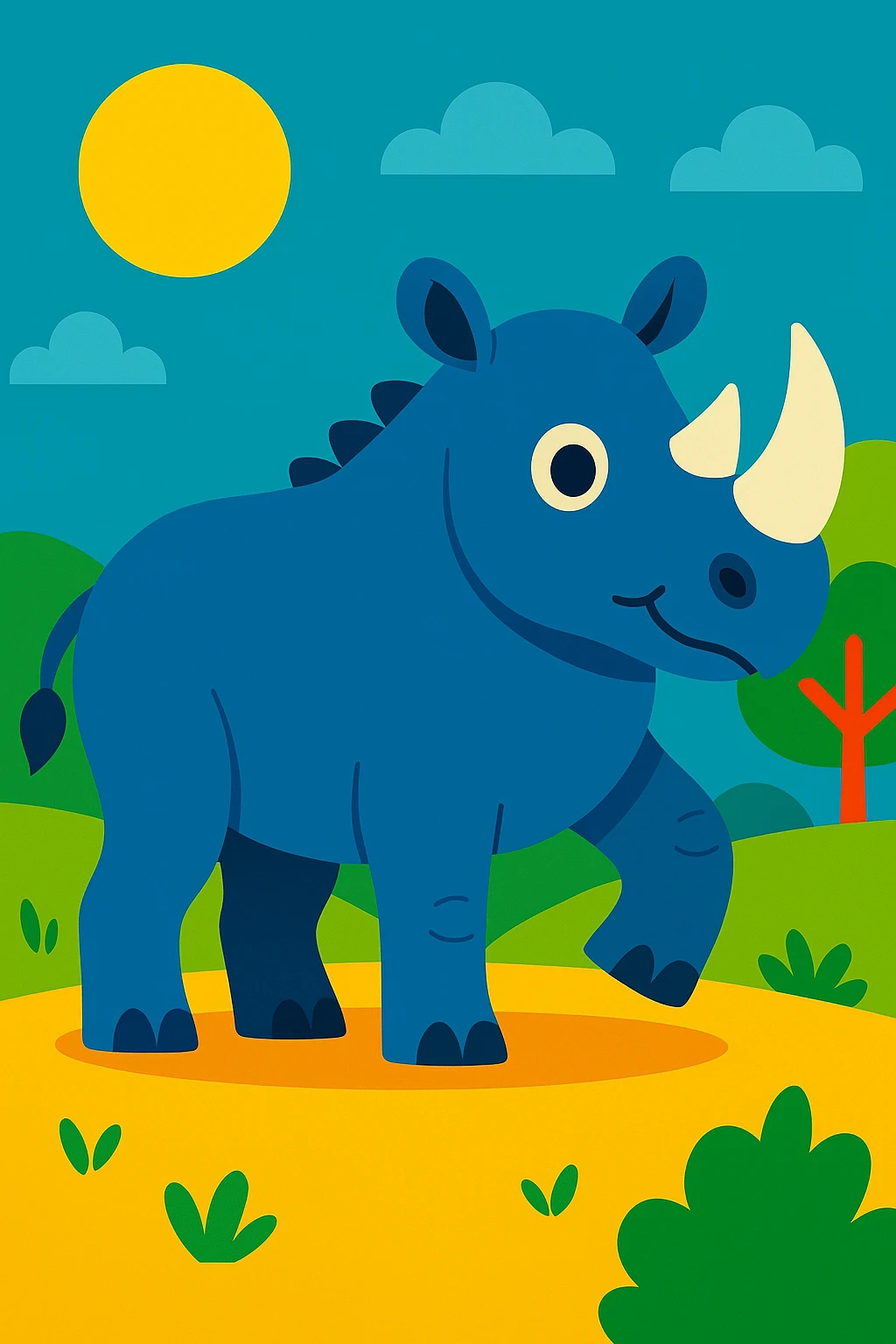 Rhinoceros emoji