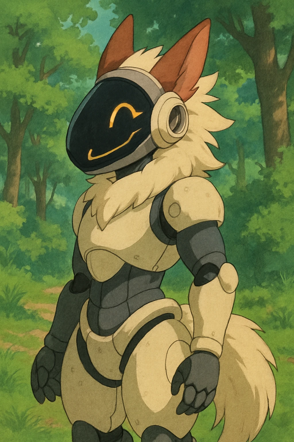 Protogen  emoji