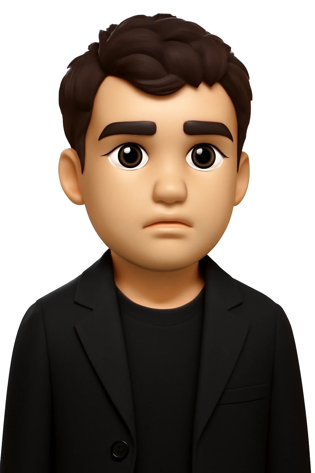 A 3D Apple-style emoji version of the uploaded image, preserving its colors, shapes, textures, and overall design, simplified into emoji form while keeping key details recognizable. Smooth glossy finish, soft shadows, high-quality render, minimal background emoji