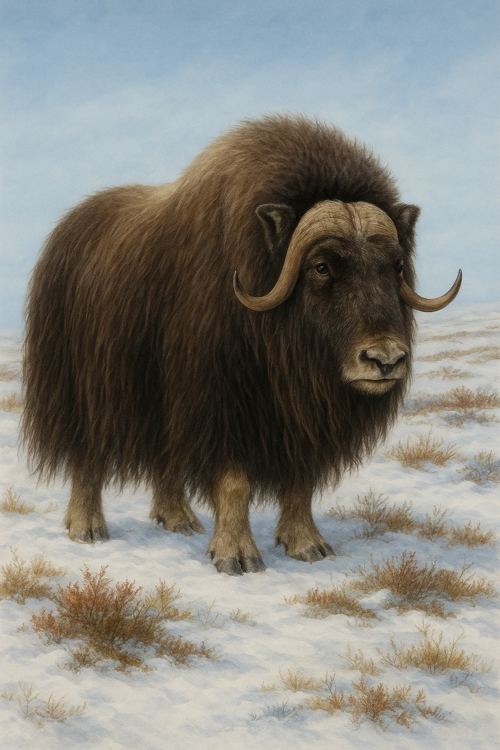 Muskox emoji