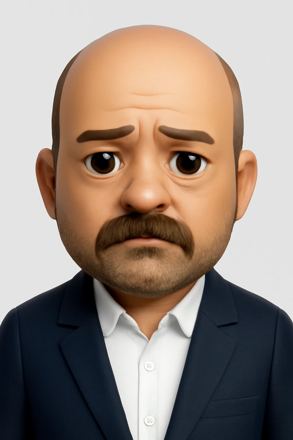 A 3D Apple-style emoji version of the uploaded image, preserving its colors, shapes, textures, and overall design, simplified into emoji form while keeping key details recognizable. Smooth glossy finish, soft shadows, high-quality render, minimal background emoji