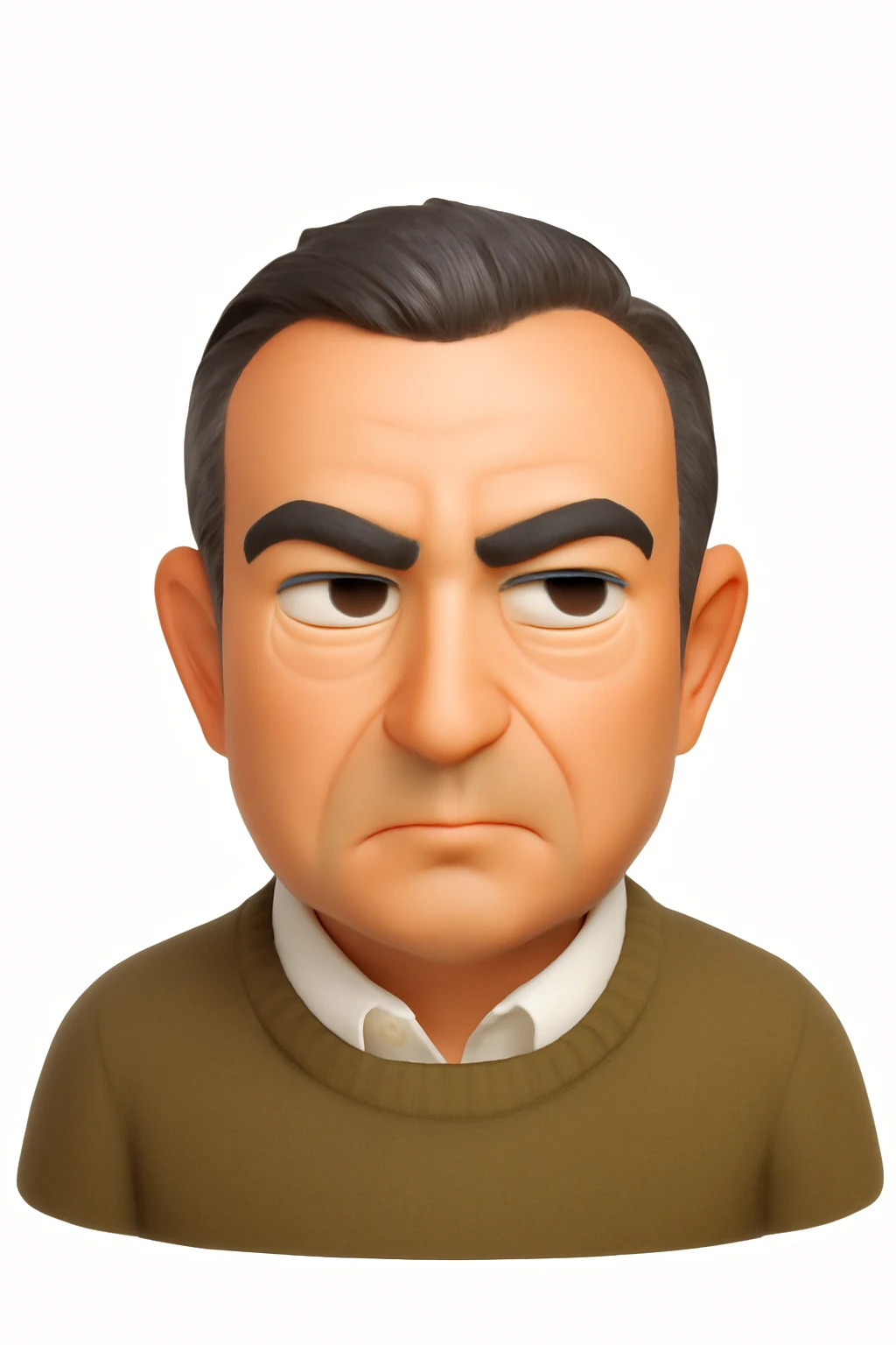 A 3D Apple-style emoji version of the uploaded image, preserving its colors, shapes, textures, and overall design, simplified into emoji form while keeping key details recognizable. Smooth glossy finish, soft shadows, high-quality render, minimal background emoji