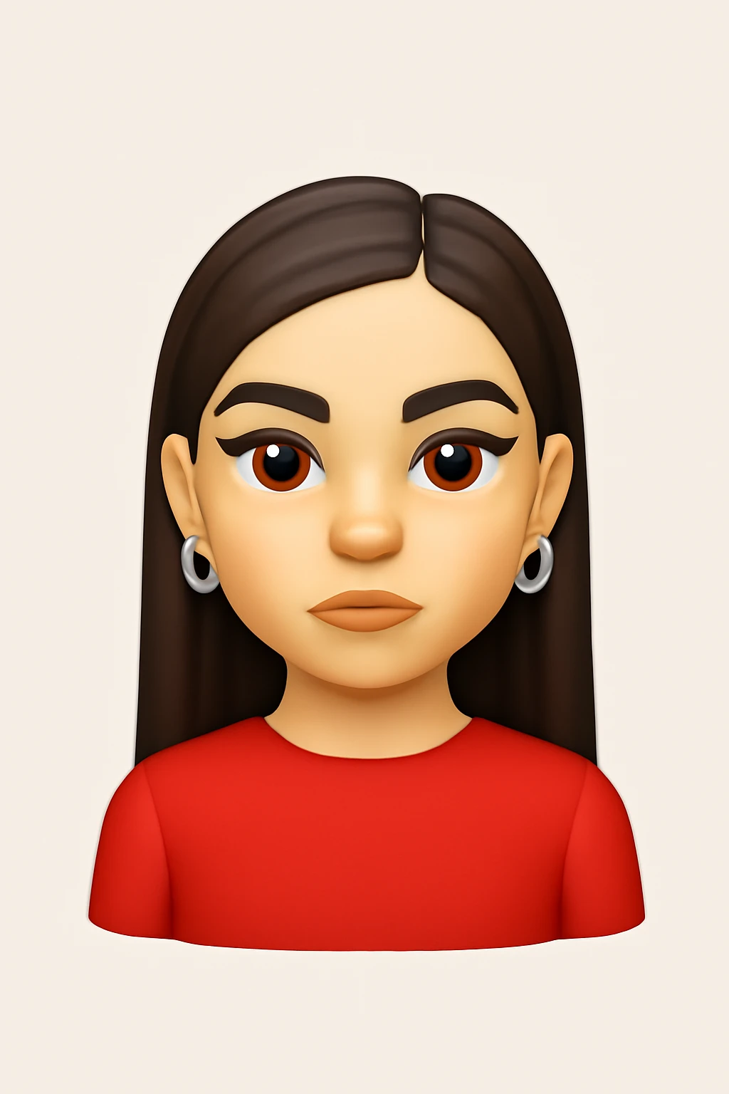 A 3D Apple-style emoji version of the uploaded image, preserving its colors, shapes, textures, and overall design, simplified into emoji form while keeping key details recognizable. Smooth glossy finish, soft shadows, high-quality render, minimal background emoji