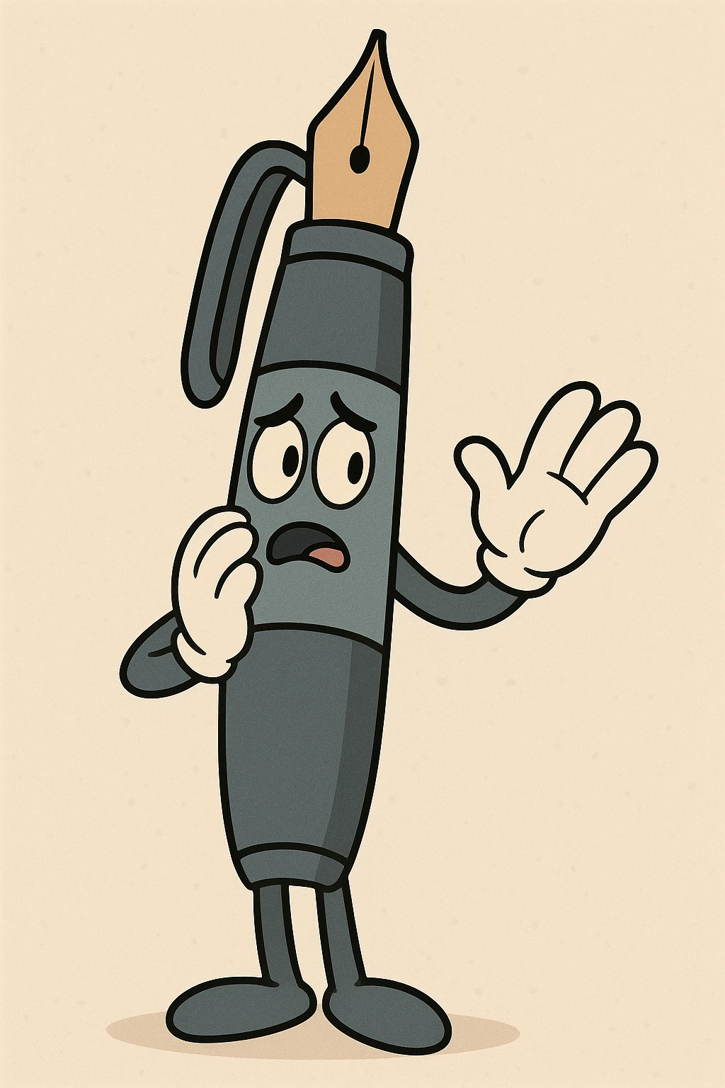pen no human emoji