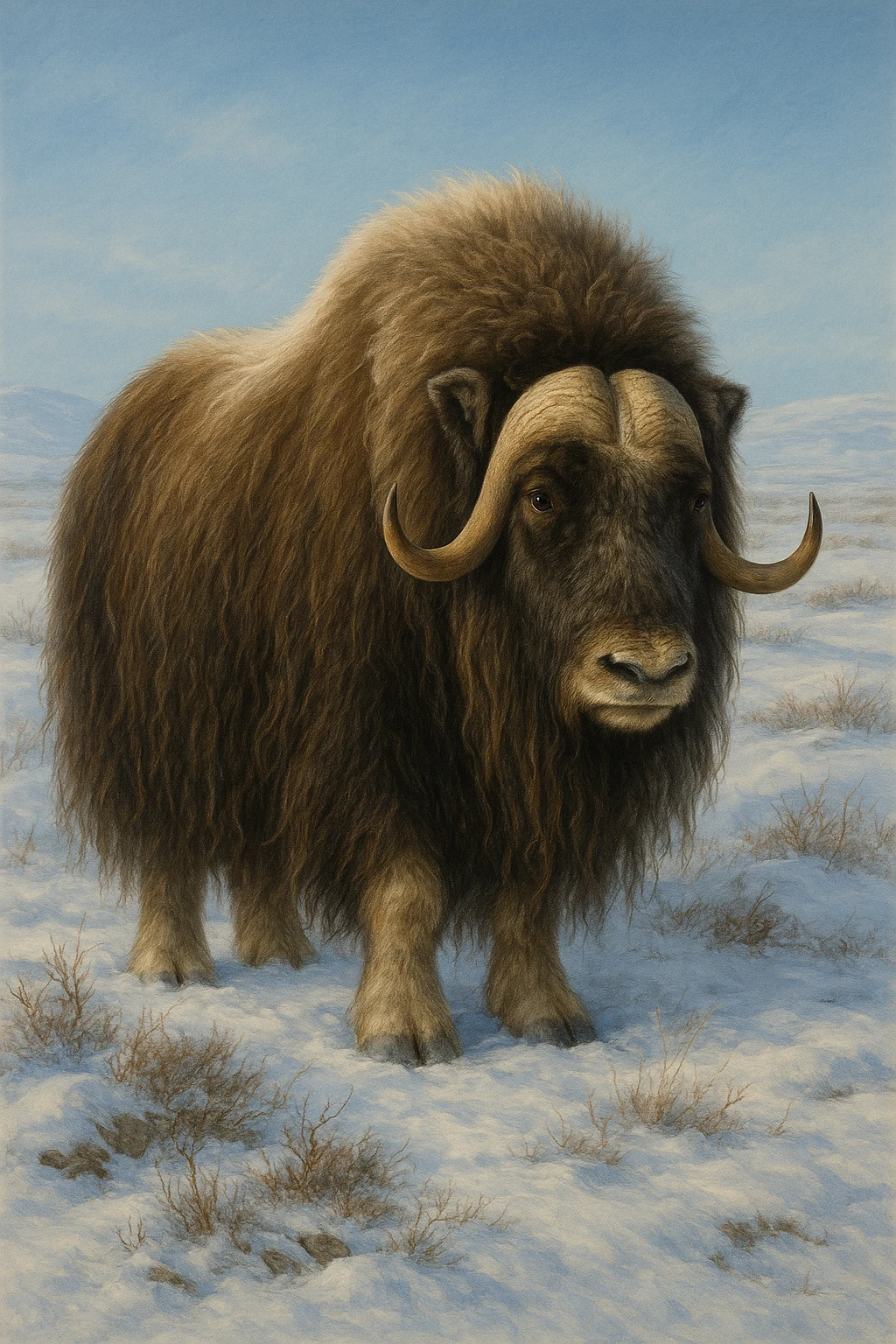 Muskox emoji