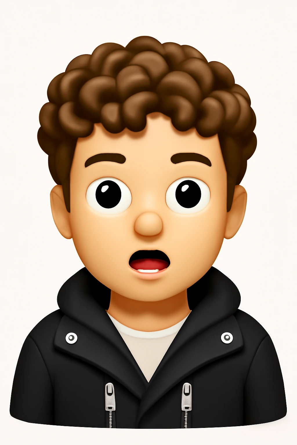 A 3D Apple-style emoji version of the uploaded image, preserving its colors, shapes, textures, and overall design, simplified into emoji form while keeping key details recognizable. Smooth glossy finish, soft shadows, high-quality render, minimal background emoji