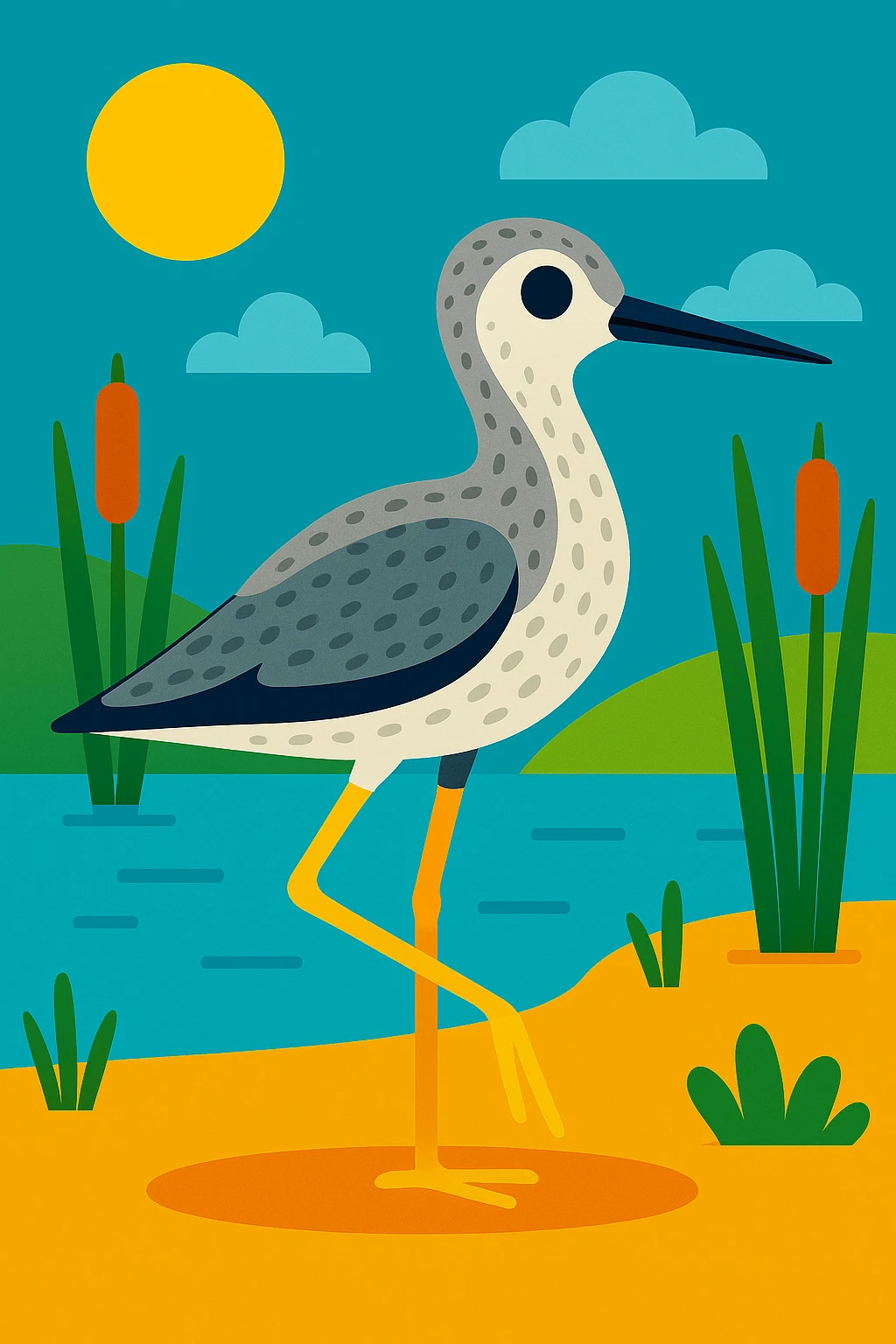 Yellowlegs emoji