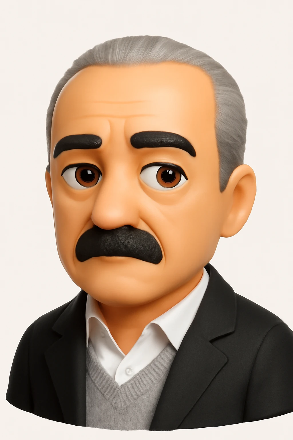 A 3D Apple-style emoji version of the uploaded image, preserving its colors, shapes, textures, and overall design, simplified into emoji form while keeping key details recognizable. Smooth glossy finish, soft shadows, high-quality render, minimal background emoji