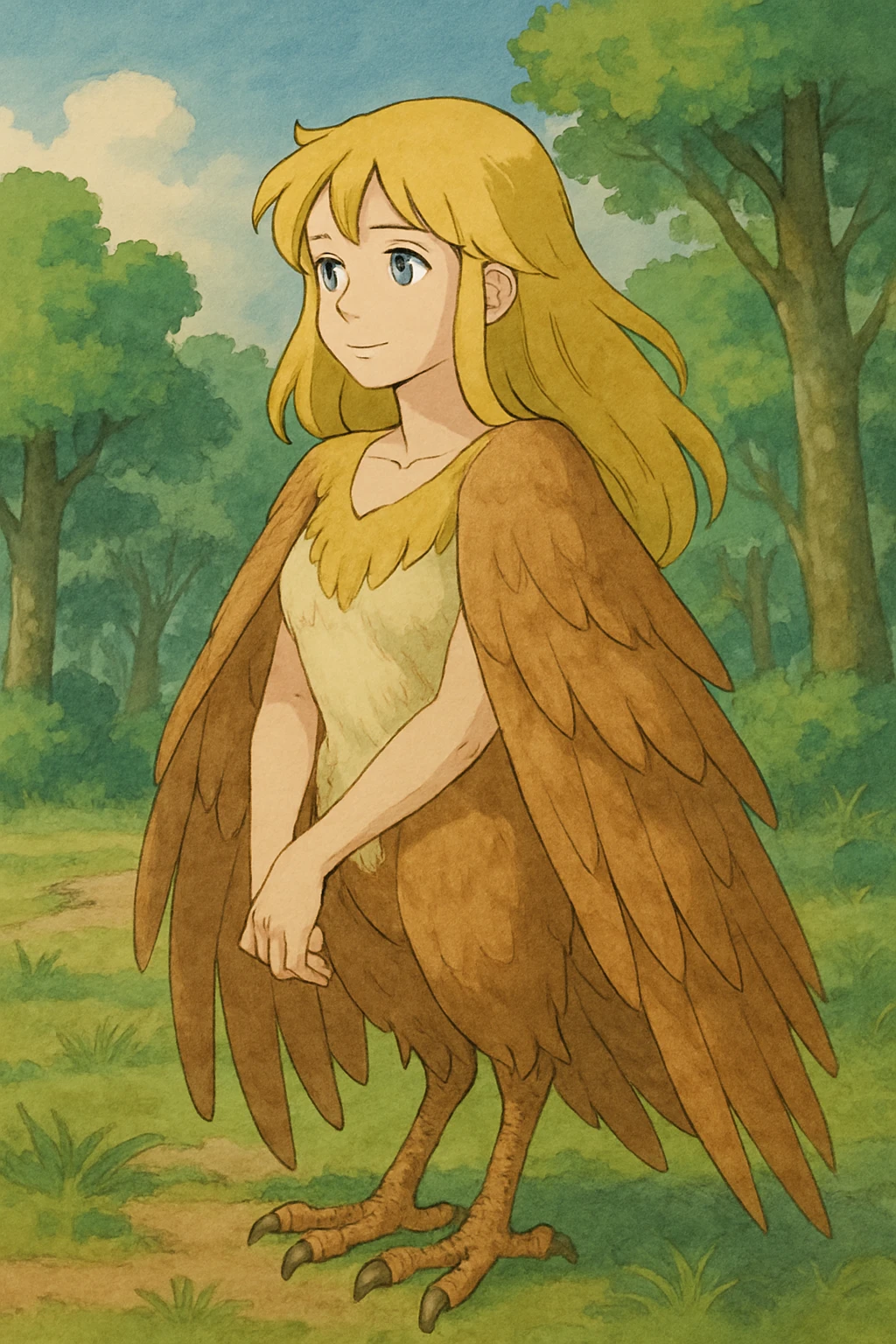 👱 Harpy emoji