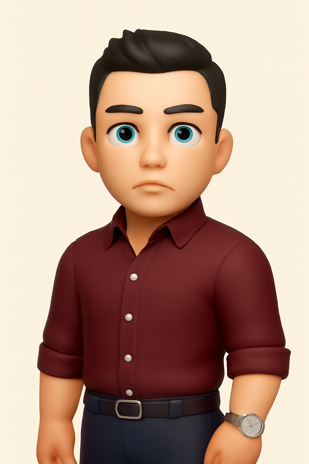A 3D Apple-style emoji version of the uploaded image, preserving its colors, shapes, textures, and overall design, simplified into emoji form while keeping key details recognizable. Smooth glossy finish, soft shadows, high-quality render, minimal background emoji
