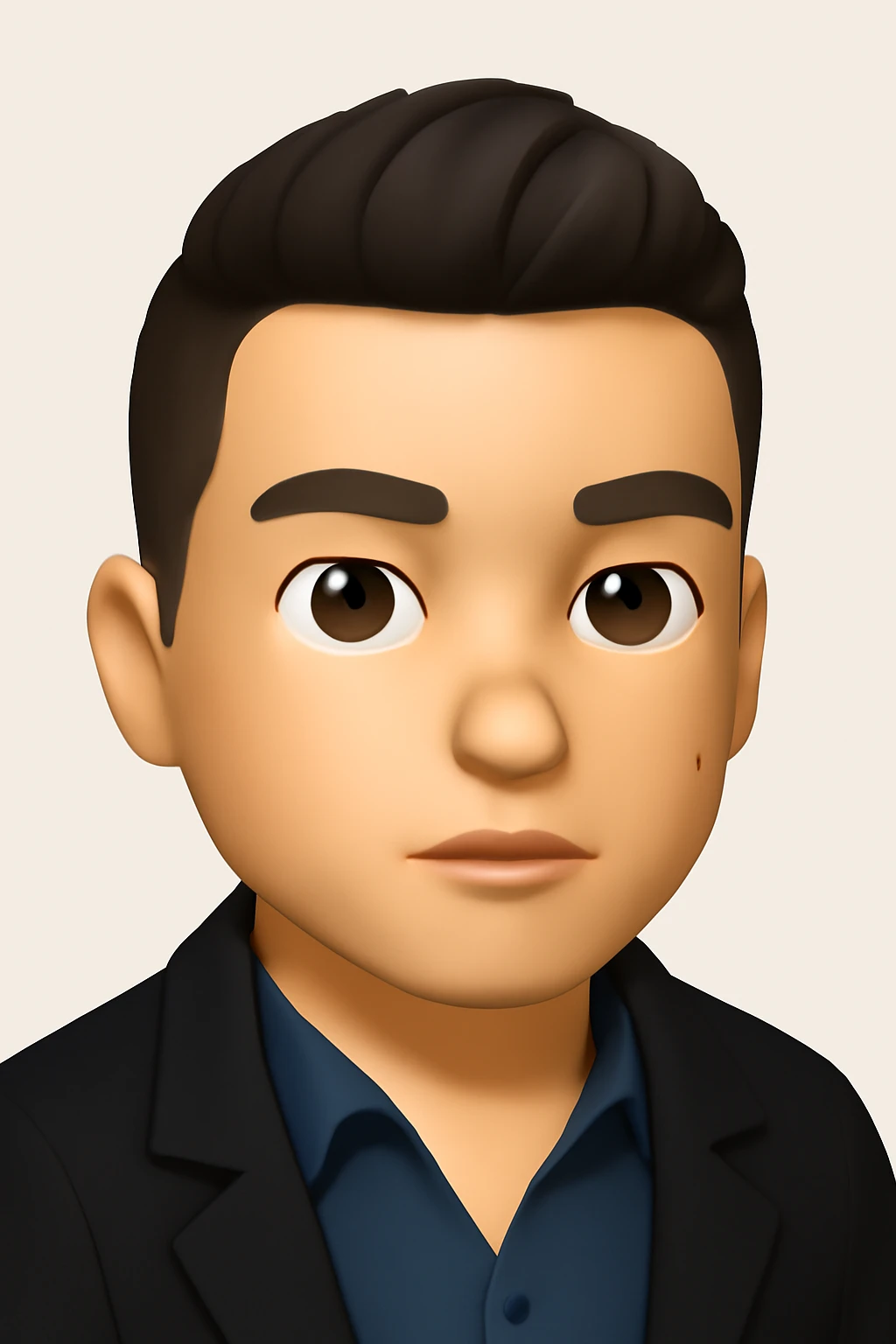 A 3D Apple-style emoji version of the uploaded image, preserving its colors, shapes, textures, and overall design, simplified into emoji form while keeping key details recognizable. Smooth glossy finish, soft shadows, high-quality render, minimal background emoji