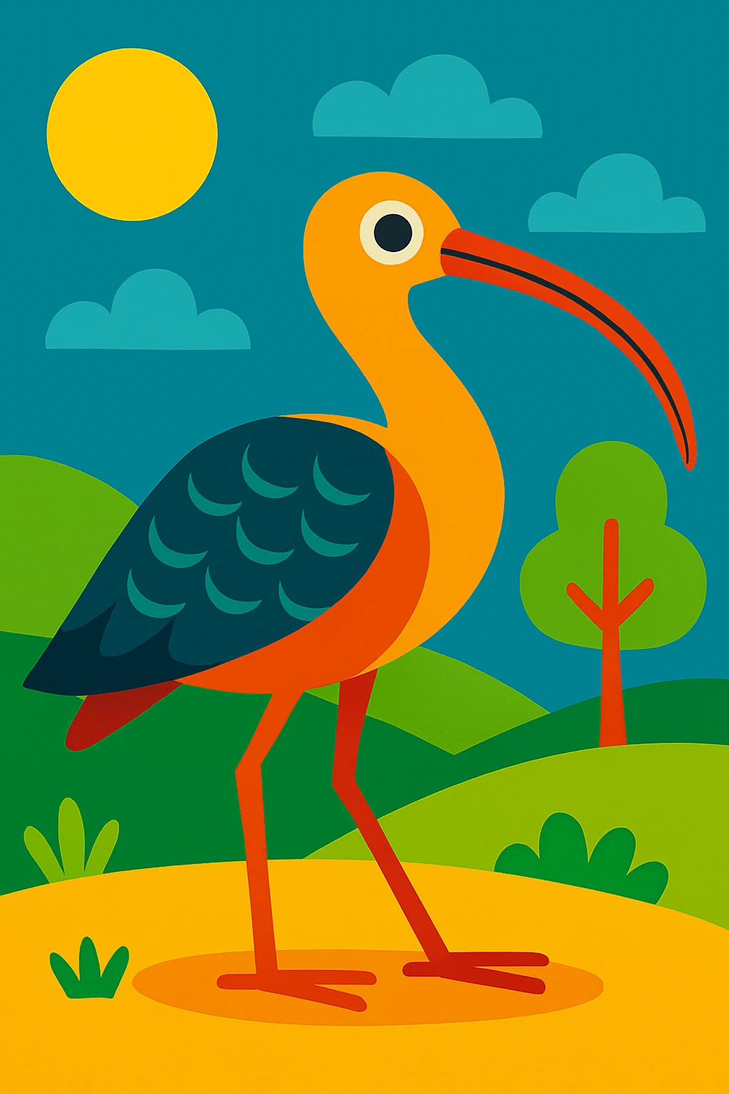 Curlew emoji