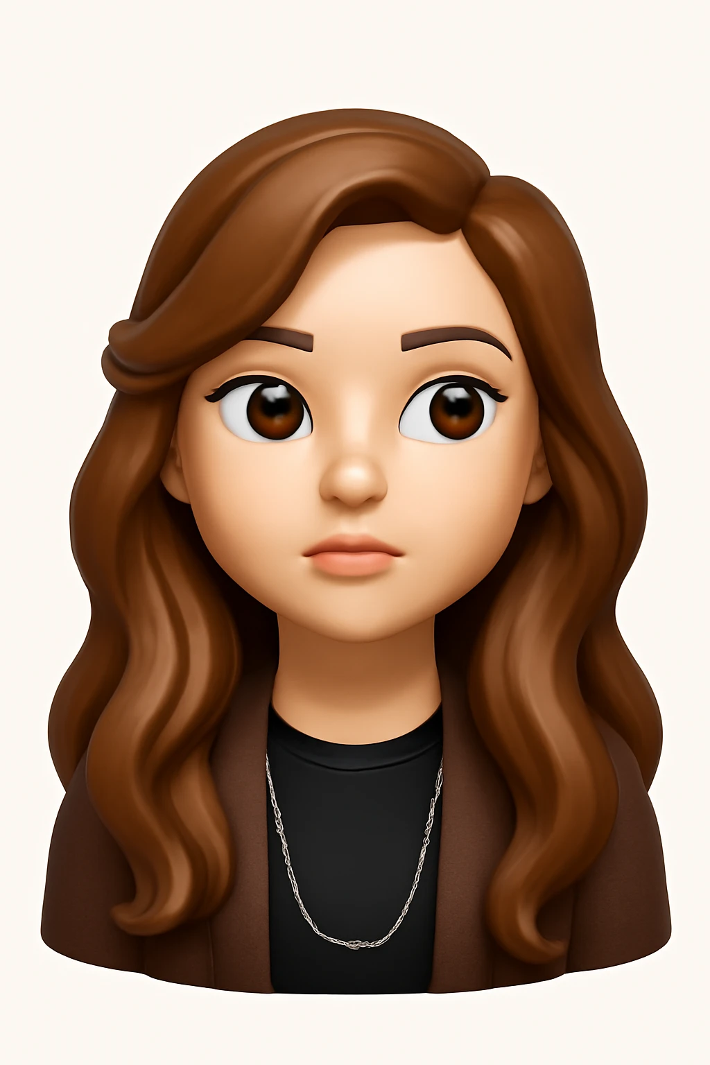 A 3D Apple-style emoji version of the uploaded image, preserving its colors, shapes, textures, and overall design, simplified into emoji form while keeping key details recognizable. Smooth glossy finish, soft shadows, high-quality render, minimal background emoji