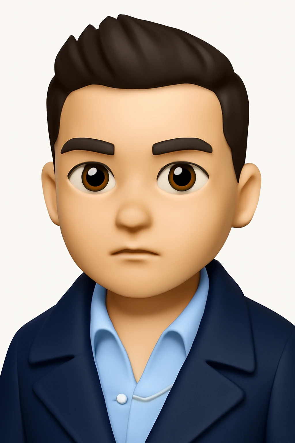 A 3D Apple-style emoji version of the uploaded image, preserving its colors, shapes, textures, and overall design, simplified into emoji form while keeping key details recognizable. Smooth glossy finish, soft shadows, high-quality render, minimal background emoji
