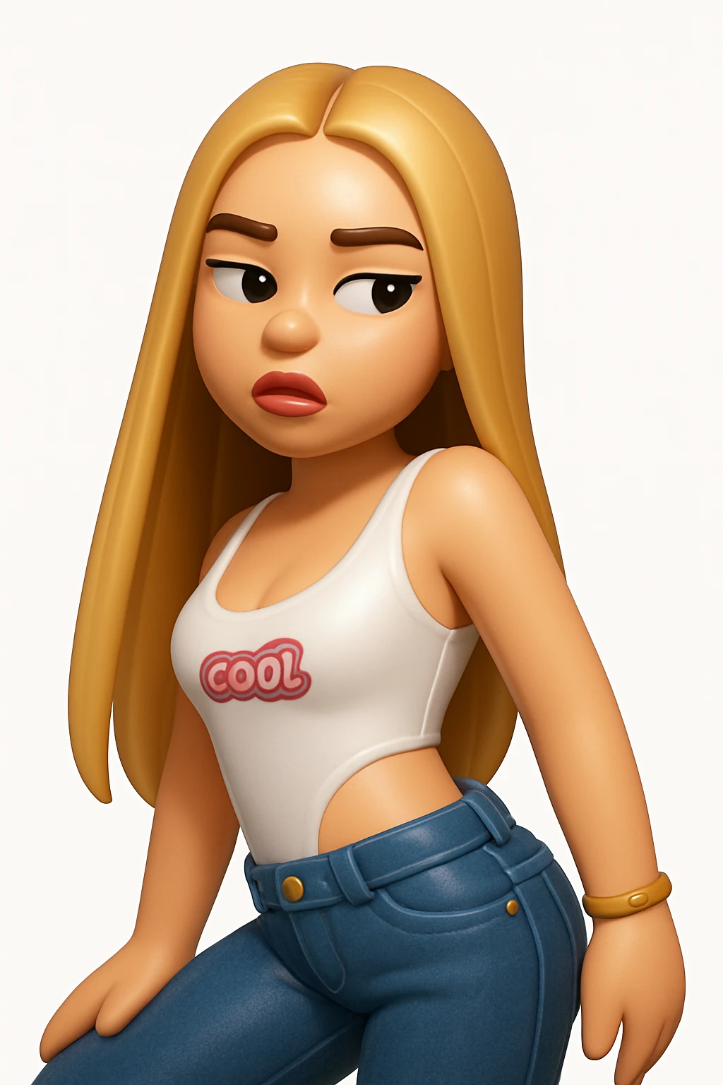 Convert the uploaded image into a 3D Apple-style emoji — preserve the key shapes, colors, and overall composition of the original image. Simplify the forms into clean, rounded cartoon-style elements while keeping the subject recognizable. Apply glossy textures, soft lighting, smooth shading, and render everything in Apple emoji style on a clean white background emoji