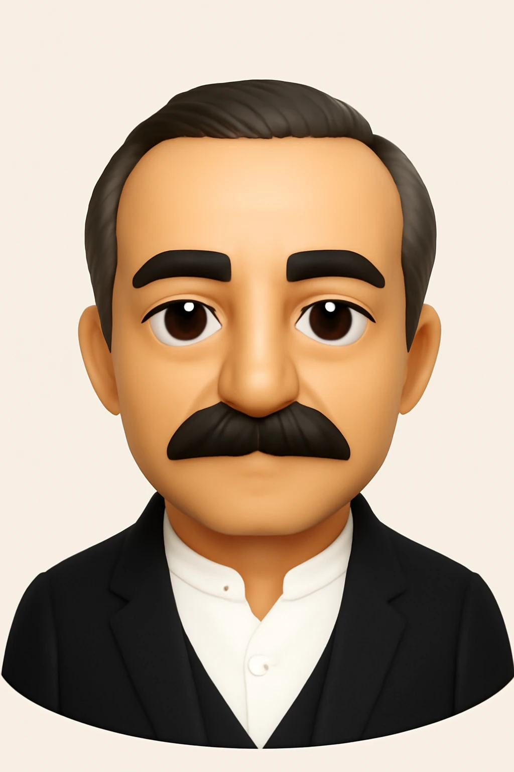A 3D Apple-style emoji version of the uploaded image, preserving its colors, shapes, textures, and overall design, simplified into emoji form while keeping key details recognizable. Smooth glossy finish, soft shadows, high-quality render, minimal background emoji