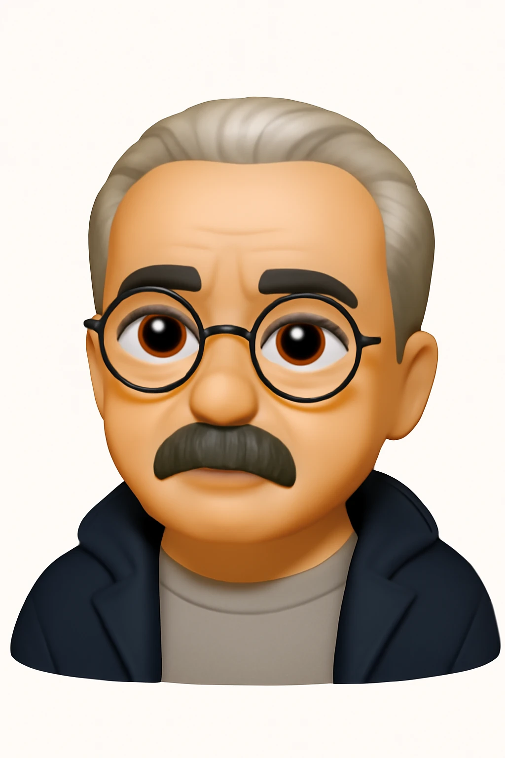 A 3D Apple-style emoji version of the uploaded image, preserving its colors, shapes, textures, and overall design, simplified into emoji form while keeping key details recognizable. Smooth glossy finish, soft shadows, high-quality render, minimal background emoji
