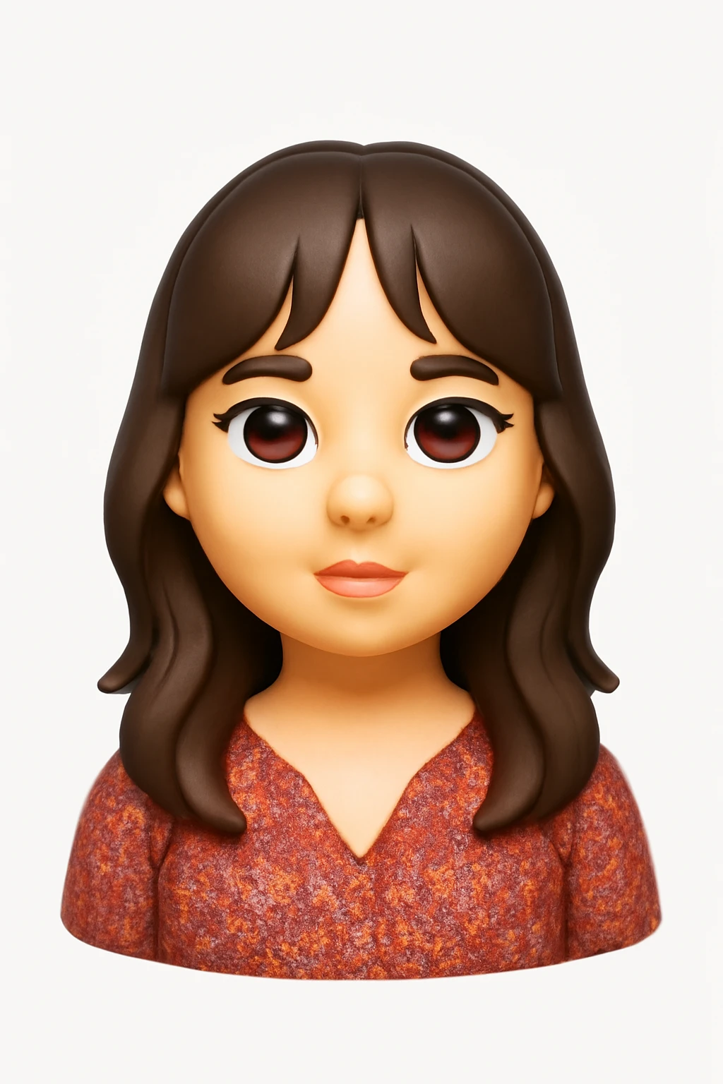 A 3D Apple-style emoji version of the uploaded image, preserving its colors, shapes, textures, and overall design, simplified into emoji form while keeping key details recognizable. Smooth glossy finish, soft shadows, high-quality render, minimal background emoji