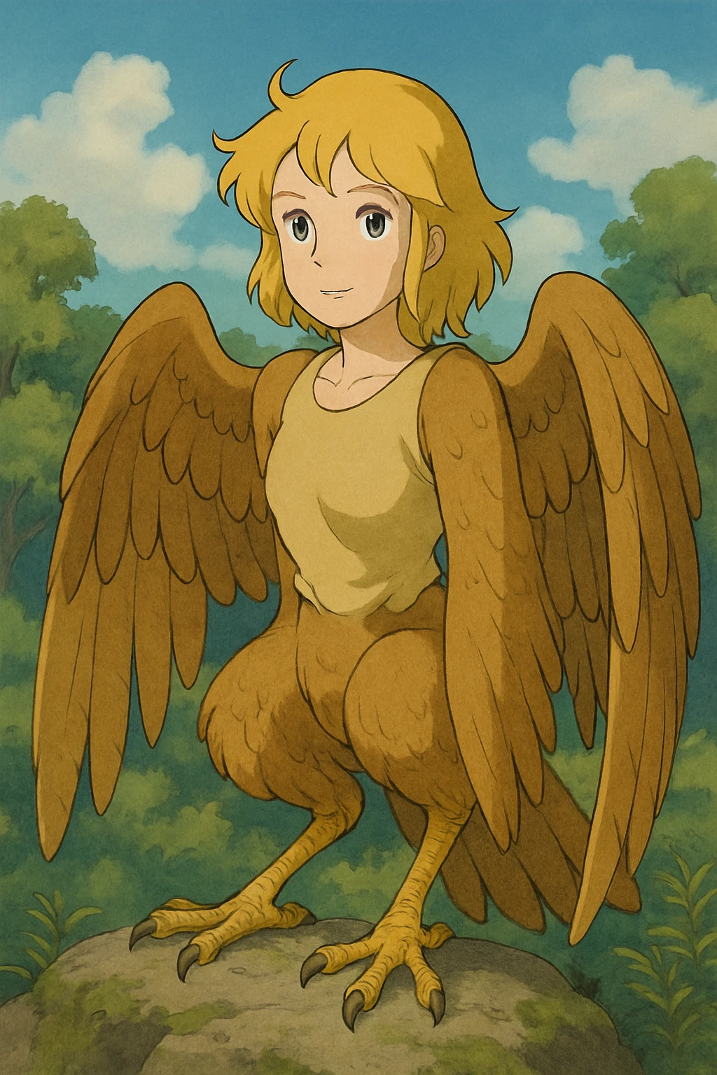 👱 Harpy emoji