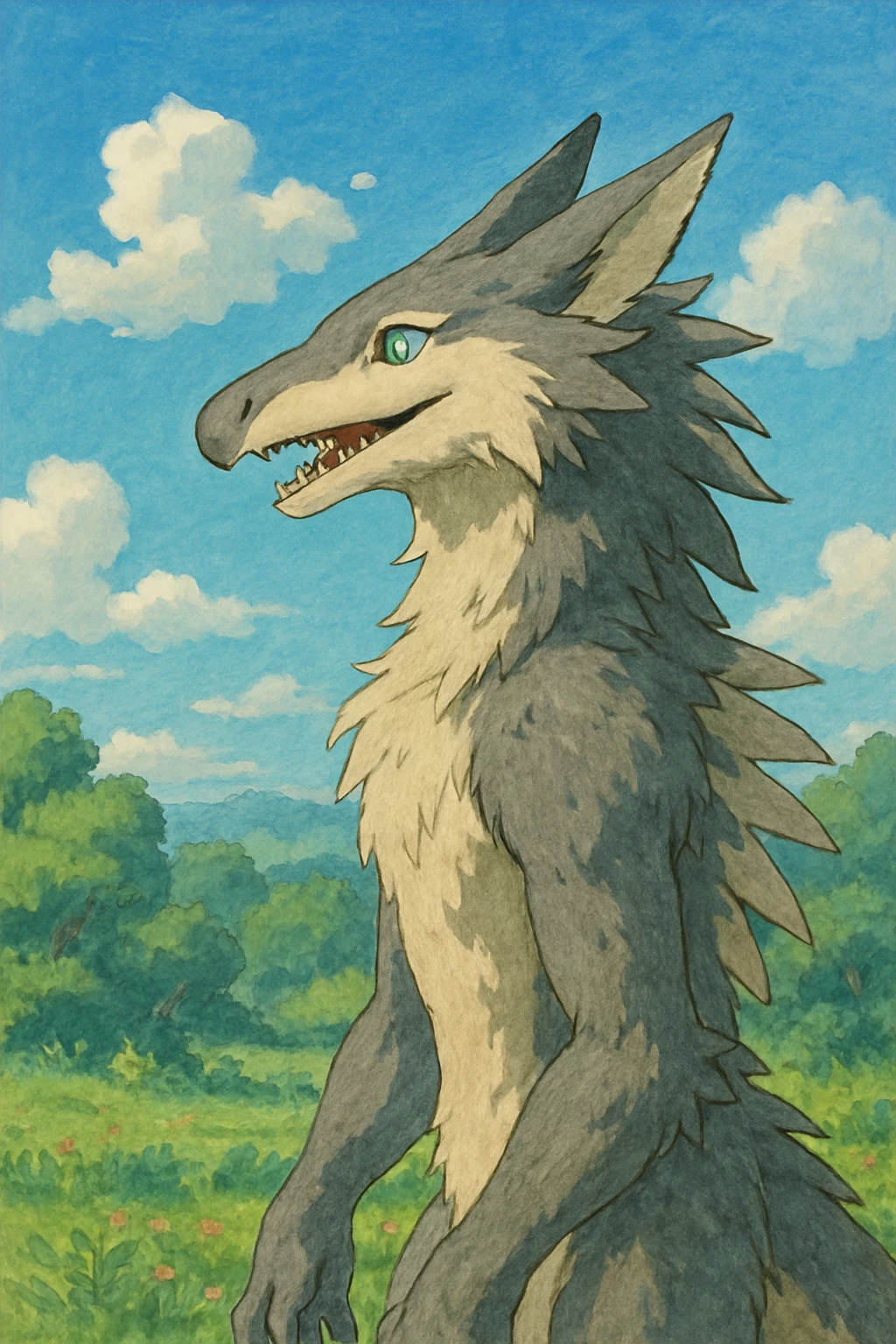 Sergal emoji
