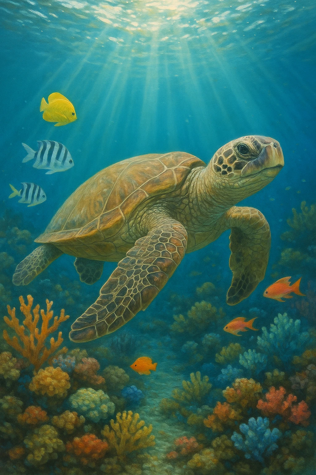 Sea turtle emoji