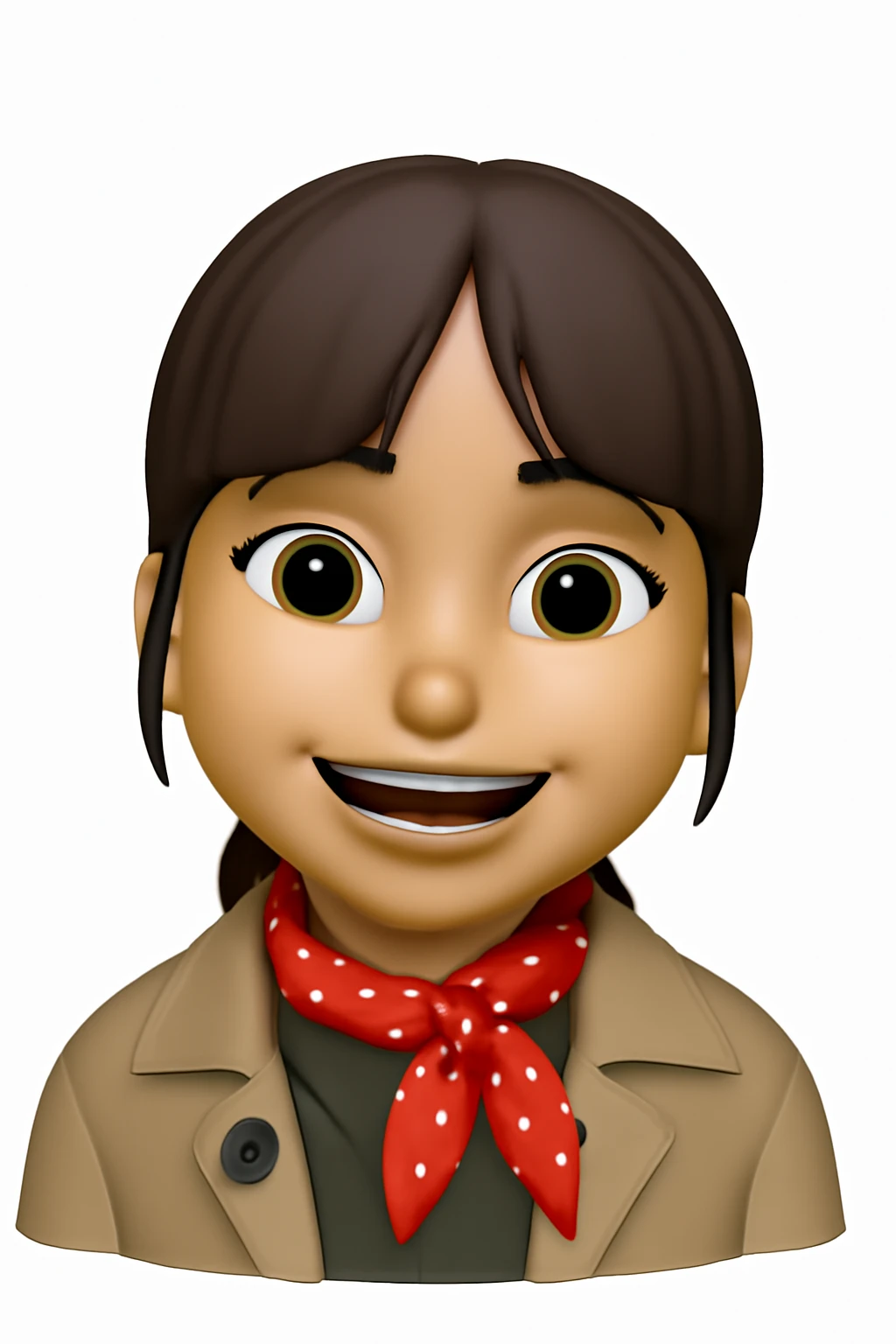 A 3D Apple-style emoji version of the uploaded image, preserving its colors, shapes, textures, and overall design, simplified into emoji form while keeping key details recognizable. Smooth glossy finish, soft shadows, high-quality render, minimal background emoji