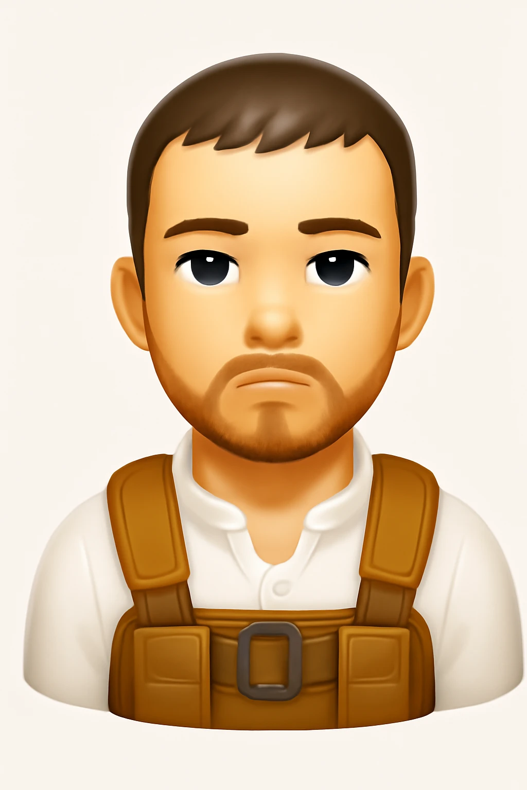 A 3D Apple-style emoji version of the uploaded image, preserving its colors, shapes, textures, and overall design, simplified into emoji form while keeping key details recognizable. Smooth glossy finish, soft shadows, high-quality render, minimal background emoji