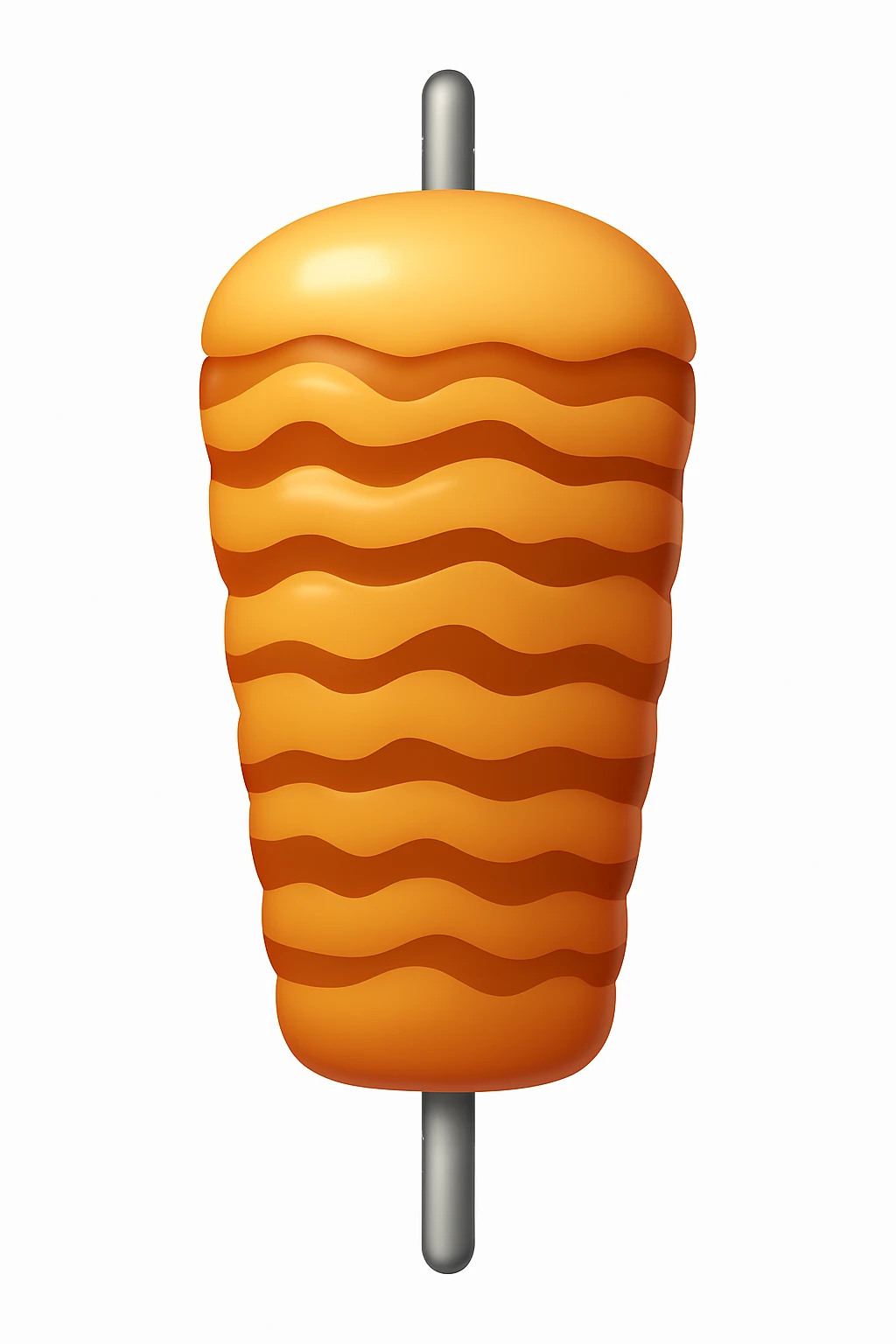 Convert the uploaded image into a 3D Apple-style emoji — preserve the key shapes, colors, and overall composition of the original image. Simplify the forms into clean, rounded cartoon-style elements while keeping the subject recognizable. Apply glossy textures, soft lighting, smooth shading, and render everything in Apple emoji style on a clean white background emoji