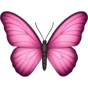 Mariposa rosa  sticker