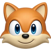 Make an Tails the fox from sonic the hedgehog emoji sticker