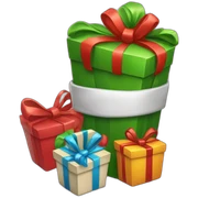 Cadeau de Noël sticker