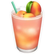 Japanese peach drink  sticker