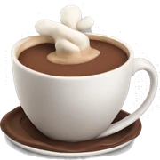 hot chocolate sticker