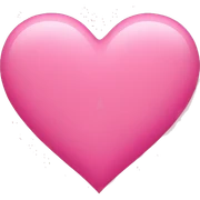 Pink heart  sticker
