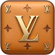 Louis Vuitton logo sticker
