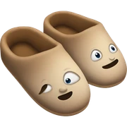 comtrable slippers sticker