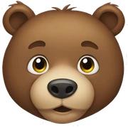 Bear sticker