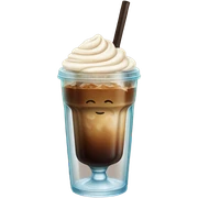 iced coffee sticker
