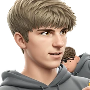 boys studying in hoodie sticker