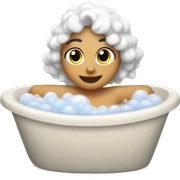 Bubble bath  sticker