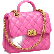 Pink purse Chanel sticker