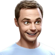 smiling boy in white shirt sticker