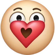 love heart sticker